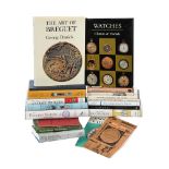Ɵ HOROLOGICAL REFERENCE BOOKS RELATING TO WATCHES, FIFTEEN VOLUMES: