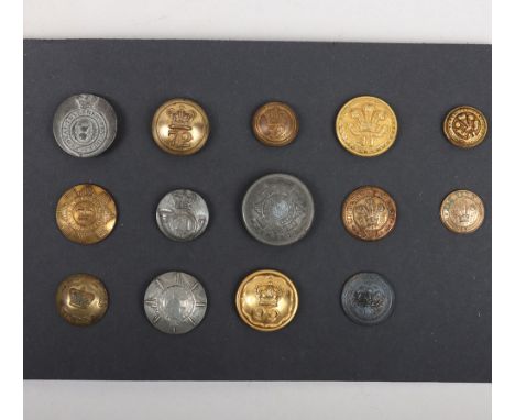 Scottish & Welsh Coatee Buttons (1820-1855), scarce and fine issues to the Loyal Inverness Fencibles (1794-1802), 72nd Duke o