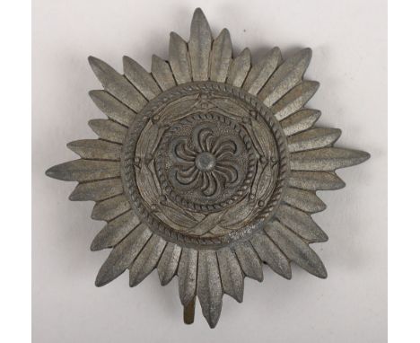 WW2 German Eastern Peoples Decoration 1st Class in Gold Without Swords, zinc constructed medal with soldered on set up. Unmar