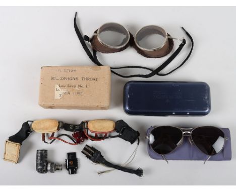 Royal Air Force Issue Mk II Spectacles / Sunglasses, fine examples with original lenses and wire frames. Housed in the protec