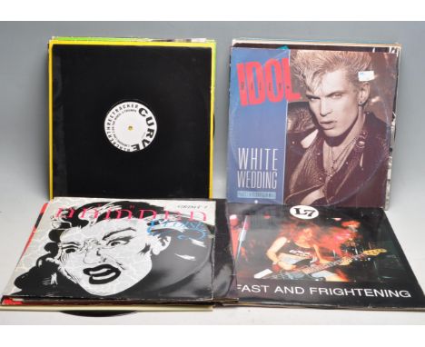 A large collection of vintage vinyl LP records mostly from the 1990s to include Sonic Youth, L7, Suzanne Vega, The Mock turtl