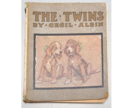 Cecil Aldin - The Twins - original first edition hardcover book, illustrated in typical style. Pub. Henry Frowde, Hodder &amp