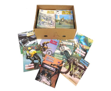 Various automobile related magazines, to include the Vintage Motorcycle Glove, Classic Bike, On Two Wheels and Motorcycle New