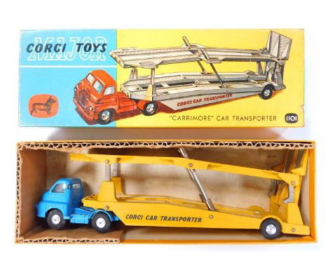 A Corgi diecast car transporter, No 1101, boxed. 