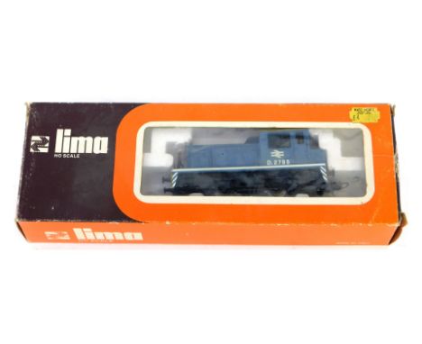 A Lima diesel shunter, in blue livery, D2785, boxed. 