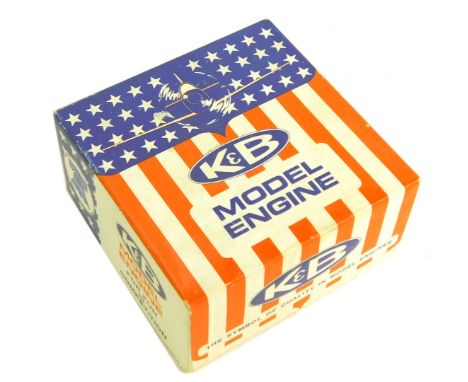A K&amp;B model engine, no 8450, 3.5cc, Aerofree flight, boxed. 