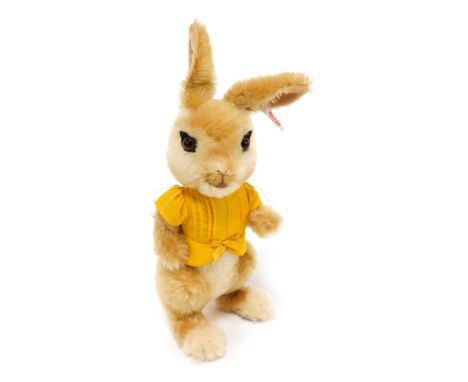 A Steiff mohair Mopsy Bunny, limited edition 845/2000, 25cm high, boxed with certificate.
