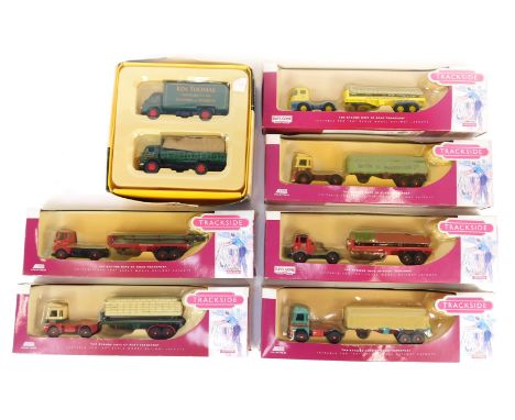 Lledo and Lledo Vanguards diecast, including trackside DG14900 AEC Mammoth with flat bed trailer and brick load London Brick 