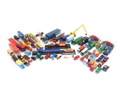 Corgi, Matchbox and other diecast, including Matchbox Superkings K13/20 DAF truck, Dinky Supertoys Foden flat bed truck, Dink