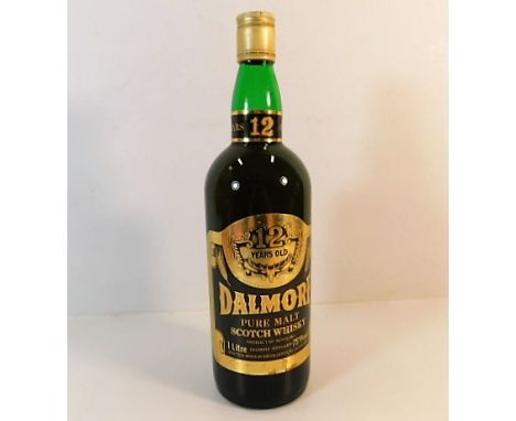 A vintage Dalmore 12 year old single malt whisky
