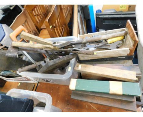 A box of tools &amp; other boxed sundries 