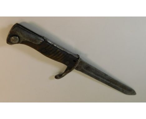 A German WW1 Weyersberg, Kirschbaum &amp; Cie Solingen bayonet, lacking scabbard