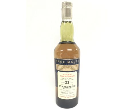 A 70cl bottle of St Magdalene Single Malt Scotch Whisky, from the Scottish Rare Malts Selection. This lot cannot be posted
