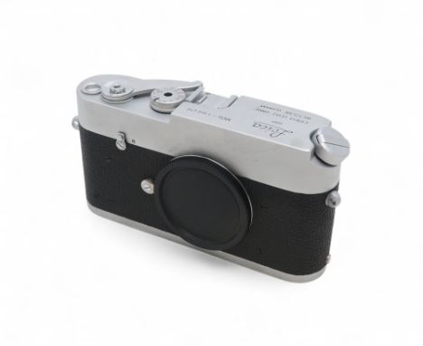 A LEICA MDa CAMERA BODY Serial no. 1360470, circa-1972 Condition Report:"Please note that we are not camera specialists and a