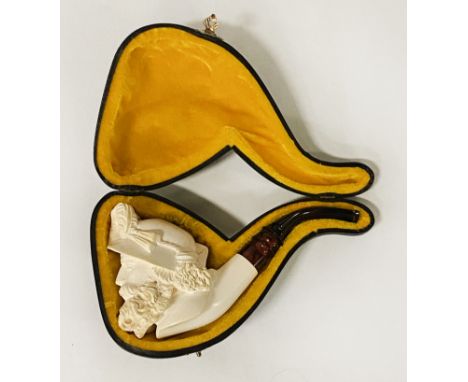 MEERSCHAUM CARVED PIPE