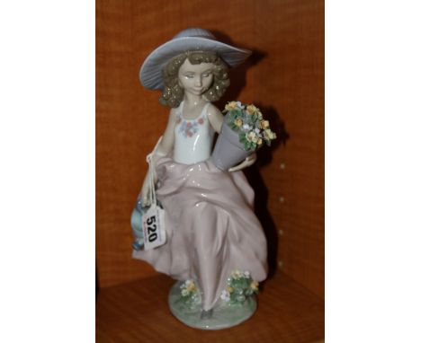 A LLADRO FIGURE, 'A Wish Come True' No.7676