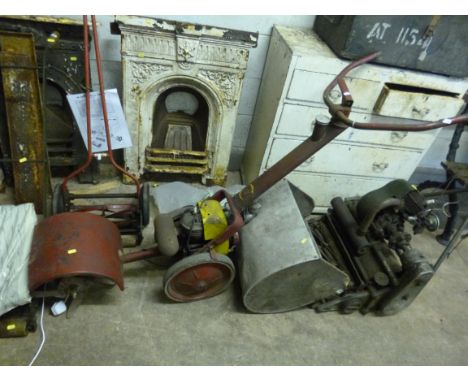 A VINTAGE JAP PETROL TILLER