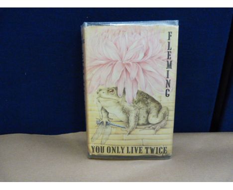 FLEMING IAN.  You Only Live Twice. First Edition in dark cloth & d.w. Jonathan Cape, 1964