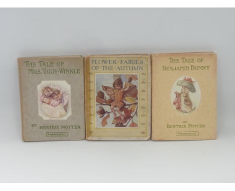 POTTER BEATRIX.  SIGNED WORKS. The Tale of Mrs Tiggy-Winkle, signed & inscribed by Beatrix Potter "For Elizabeth Anne on her 