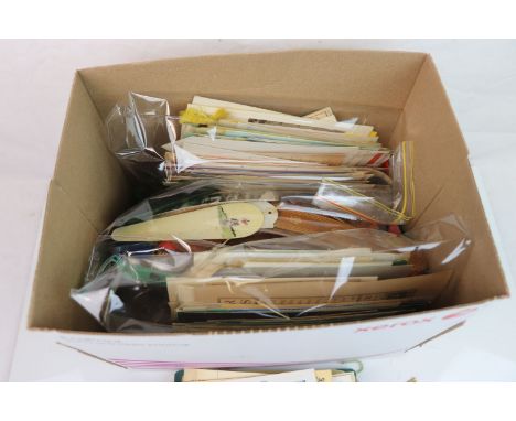 A large collection of vintage book marks to include card, paper and leather examples, large variety of subjects to include a 