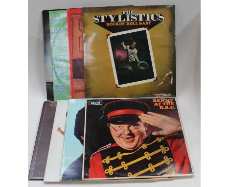 A collection of assorted 12" vinyl, various dates and genres, to include The Stylistics - Rockin' Roll Baby, ABBA - Arrival, 