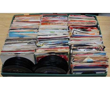 A large collection of assorted 7" singles, various dates and genres, to include John Lennon &amp; Yoko Ono - Instant Karma, T