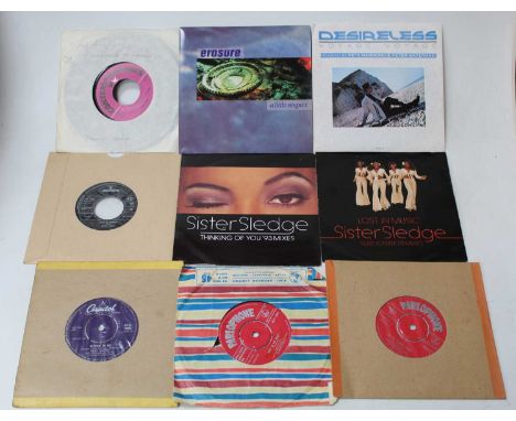 A large collection of assorted 7" singles, various dates and genres, to include Fairground Attraction - Find my Love, Taylor 