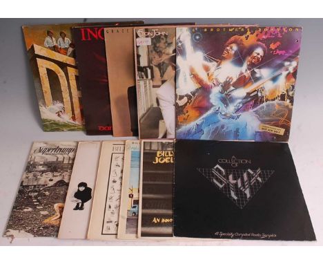 A collection of assorted 12" vinyl various dates and genres, to include Roxy Music - Avalon, Replicas - Tubeway Army, Lou Ree