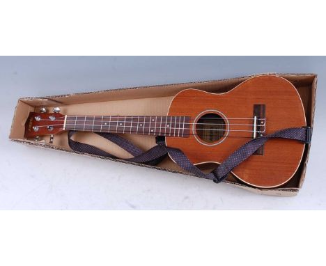 A modern Aiersi ukulele, model no. SU-026, in card box.
