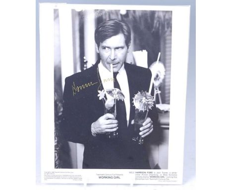 A collection of signed photographs and ephemera to include James Garner, Steve Martin, Derek Jacobi Hadrian VII theatre flyer