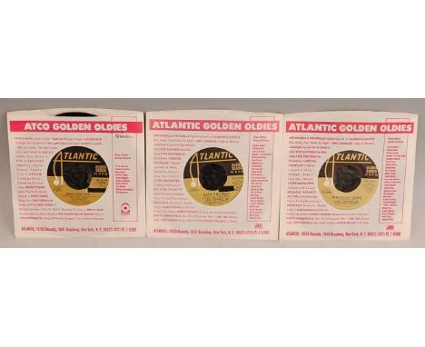 Led Zeppelin, a collection of three 7" singles all on the Atlantic Oldies Series label in Atco Golden Oldies sleeves to inclu