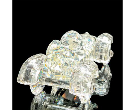 Part of the When We Were Young collection. Lead crystal vintage car made from clear faceted and unfaceted crystal. Swarovski 