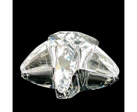 Lead clear crystal starfish given to members renewing their membership. Swarovski etched backstamp. This item has its origina