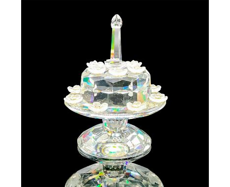 Limited edition SCS birthday cake made to commemorate the 5th anniversary of the SCS. Clear crystal cake on a stand decorated