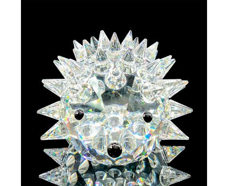 Part of the In The Summer Meadow series. Lead crystal adorable figure made with clear crystal painted spines and jet crystal 