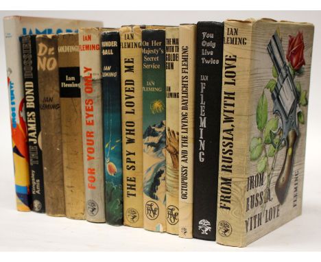 Fleming, Ian. James Bond collection, comprising: 'Octopussy and The Living Daylights', first edition, Jonathan Cape, 1966, wi