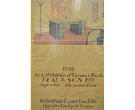 Rhoda Nelson Dawson (1897-1992) - Modern Tendencies - 75x50cm coloured lithograph published by The Dangerfield Printing Compa