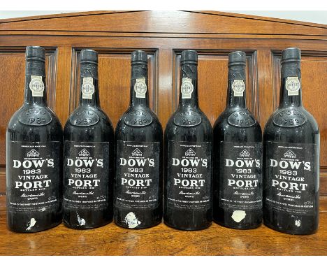 Dow's 1983 Vintage Port, 6 bottles