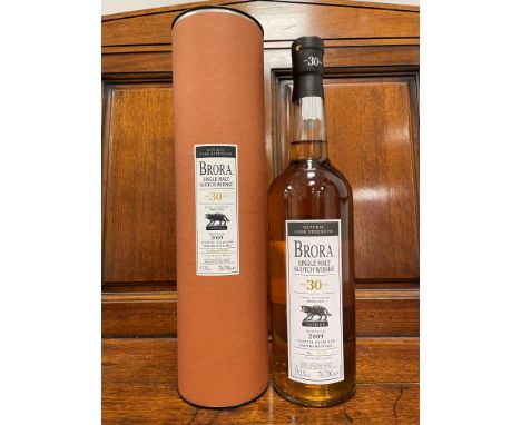 Brora 30 Year Old Single Malt Scotch Whisky, bottled in 2009, limited edition no.1679 of 2652 bottles, natural cask strength,