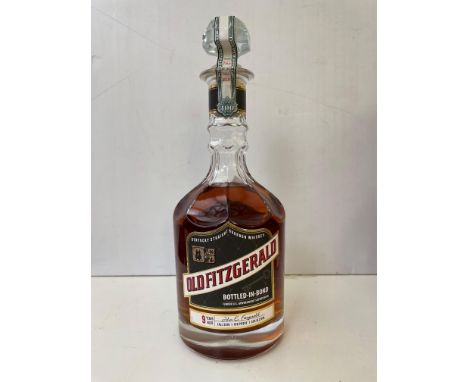 Old Fitzgerald 2008 Kentucky Straight Bourbon Whiskey, aged 9 years, bottled 2018, 100 proof, 50%, 75cl, in stoppered decante