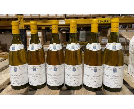 Chassagne Montrachet Blanc 1er Cru Les Chaumées, 1996, Maison Olivier Leflaive Frères, 12 bottles
These are offered in Bond (