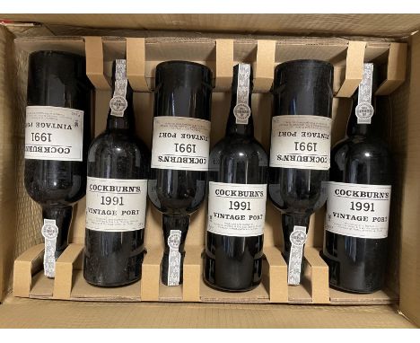 Cockburn's 1991 Vintage Port, 12 bottles