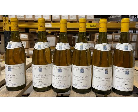 Chassagne Montrachet Blanc 1er Cru Les Chaumées, 1996, Maison Olivier Leflaive Frères, 12 bottles
These are offered in Bond (