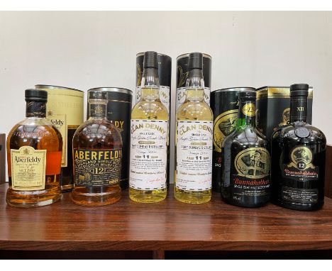 Scotch Whisky, 6 bottles: Bunnahabhain, Un-chillfiltered, aged 12 years; 70cl, 46.3%; Bunnahabhain, aged 12 years; 70cl, 40%;