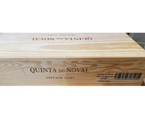 Quinta do Noval Vintage Port 2017, 6 bottles in owc