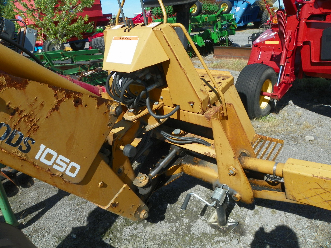 Tag4979 Woods 1050 Backhoe. 540 pto pump