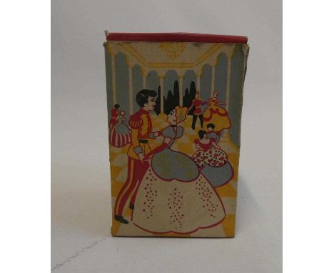 Brimtoy clockwork Cinderella and Prince Charming, Boxed, good