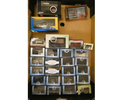 Twenty six OO scale diecast vehicles by Oxford and others, all items boxed, excellent to mint, and three unboxed OO scale car