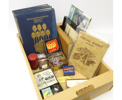 The Master-Painters of Britain by Gleeson White, 1900 in four vols. vintage tin plate Post Office money bank, costume jewelle