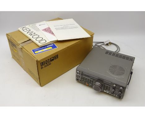 Kenwood R-5000 Communications Receiver, boxed with manual (This item is PAT tested - 5 day warranty from date of sale)